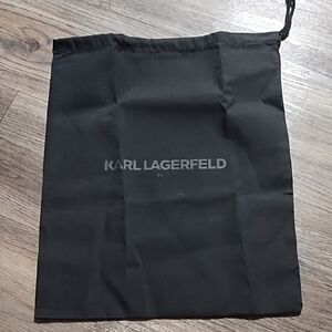 Karl Lagerfeld Black Drawstring Bag (2)